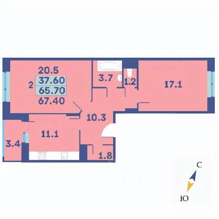 1-BD Apartment Sale, 67.4平方米 at Edelveys, Lugovaya ulitsa, derevnya Rogozinino, Pervomayskoye Settlement, Moscow, Russia #1 1-BD Apartment Sale, 67.4平方米 at Edelveys, Lugovaya ulitsa, derevnya Rogozinino, Pervomayskoye Settlement, Moscow, Russia #1