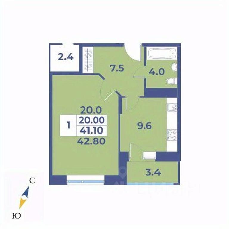 Apartment Sale, 42.8平方米 at Edelveys, Lugovaya ulitsa, derevnya Rogozinino, Pervomayskoye Settlement, Moscow, Russia #1 Apartment Sale, 42.8平方米 at Edelveys, Lugovaya ulitsa, derevnya Rogozinino, Pervomayskoye Settlement, Moscow, Russia #1