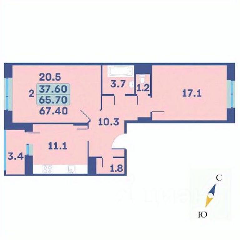 1-BD Apartment Sale, 67.4平方米 at Edelveys, Lugovaya ulitsa, derevnya Rogozinino, Pervomayskoye Settlement, Moscow, Russia #1 1-BD Apartment Sale, 67.4平方米 at Edelveys, Lugovaya ulitsa, derevnya Rogozinino, Pervomayskoye Settlement, Moscow, Russia #1