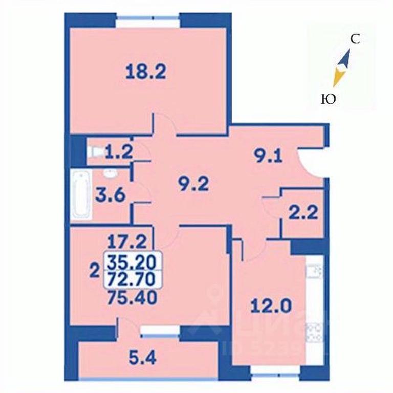 1-BD Apartment Sale, 75.4 sq. m. at Edelveys, Lugovaya ulitsa, derevnya Rogozinino, Pervomayskoye Settlement, Moscow, Russia #1 1-BD Apartment Sale, 75.4 sq. m. at Edelveys, Lugovaya ulitsa, derevnya Rogozinino, Pervomayskoye Settlement, Moscow, Russia #1