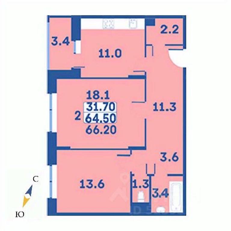 1-BD Apartment Sale, 66.2平方米 at Edelveys, Lugovaya ulitsa, derevnya Rogozinino, Pervomayskoye Settlement, Moscow, Russia #1 1-BD Apartment Sale, 66.2平方米 at Edelveys, Lugovaya ulitsa, derevnya Rogozinino, Pervomayskoye Settlement, Moscow, Russia #1