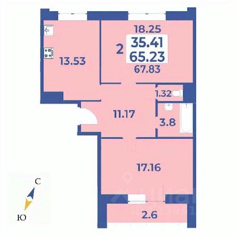 1-BD Apartment Sale, 67.83平方米 at Edelveys, Lugovaya ulitsa, derevnya Rogozinino, Pervomayskoye Settlement, Moscow, Russia #1 1-BD Apartment Sale, 67.83平方米 at Edelveys, Lugovaya ulitsa, derevnya Rogozinino, Pervomayskoye Settlement, Moscow, Russia #1