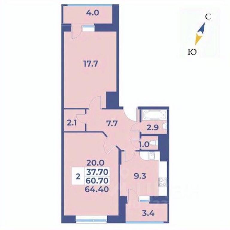 1-BD Apartment Sale, 64.4平方米 at Edelveys, Lugovaya ulitsa, derevnya Rogozinino, Pervomayskoye Settlement, Moscow, Russia #1 1-BD Apartment Sale, 64.4平方米 at Edelveys, Lugovaya ulitsa, derevnya Rogozinino, Pervomayskoye Settlement, Moscow, Russia #1