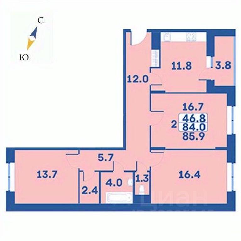 2-BD Apartment Sale, 85.9 sq. m. at Edelveys, Lugovaya ulitsa, derevnya Rogozinino, Pervomayskoye Settlement, Moscow, Russia #1 2-BD Apartment Sale, 85.9 sq. m. at Edelveys, Lugovaya ulitsa, derevnya Rogozinino, Pervomayskoye Settlement, Moscow, Russia #1