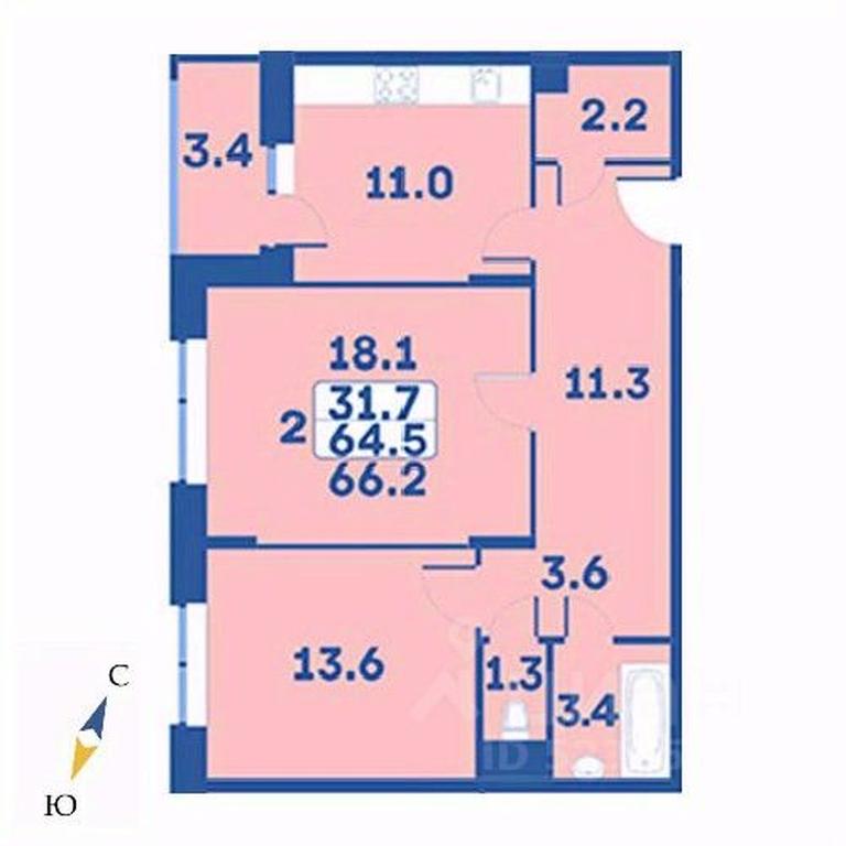 1-BD Apartment Sale, 66.2 sq. m. at Edelveys, Lugovaya ulitsa, derevnya Rogozinino, Pervomayskoye Settlement, Moscow, Russia #1 1-BD Apartment Sale, 66.2 sq. m. at Edelveys, Lugovaya ulitsa, derevnya Rogozinino, Pervomayskoye Settlement, Moscow, Russia #1