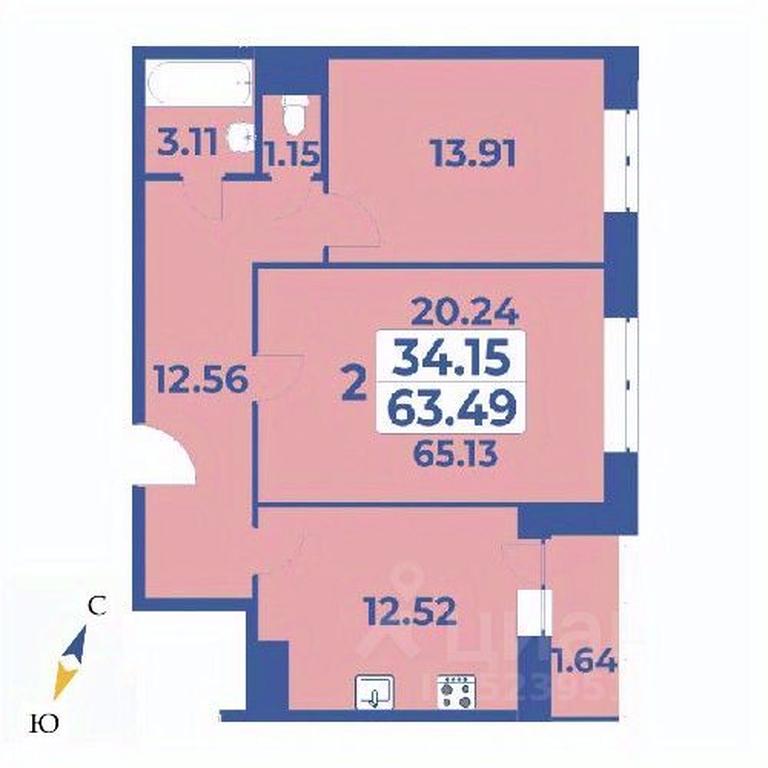 1-BD Apartment Sale, 65.13 sq. m. at Edelveys, Lugovaya ulitsa, derevnya Rogozinino, Pervomayskoye Settlement, Moscow, Russia #1 1-BD Apartment Sale, 65.13 sq. m. at Edelveys, Lugovaya ulitsa, derevnya Rogozinino, Pervomayskoye Settlement, Moscow, Russia #1