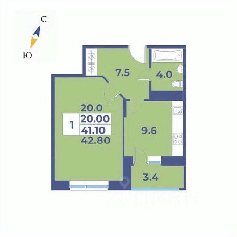 Apartment Sale, 42.8平方米 at Edelveys, Lugovaya ulitsa, derevnya Rogozinino, Pervomayskoye Settlement, Moscow, Russia #1 Apartment Sale, 42.8平方米 at Edelveys, Lugovaya ulitsa, derevnya Rogozinino, Pervomayskoye Settlement, Moscow, Russia #1