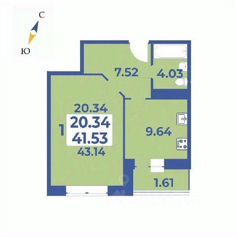 Apartment Sale, 43.14平方米 at Edelveys, Lugovaya ulitsa, derevnya Rogozinino, Pervomayskoye Settlement, Moscow, Russia #1 Apartment Sale, 43.14平方米 at Edelveys, Lugovaya ulitsa, derevnya Rogozinino, Pervomayskoye Settlement, Moscow, Russia #1