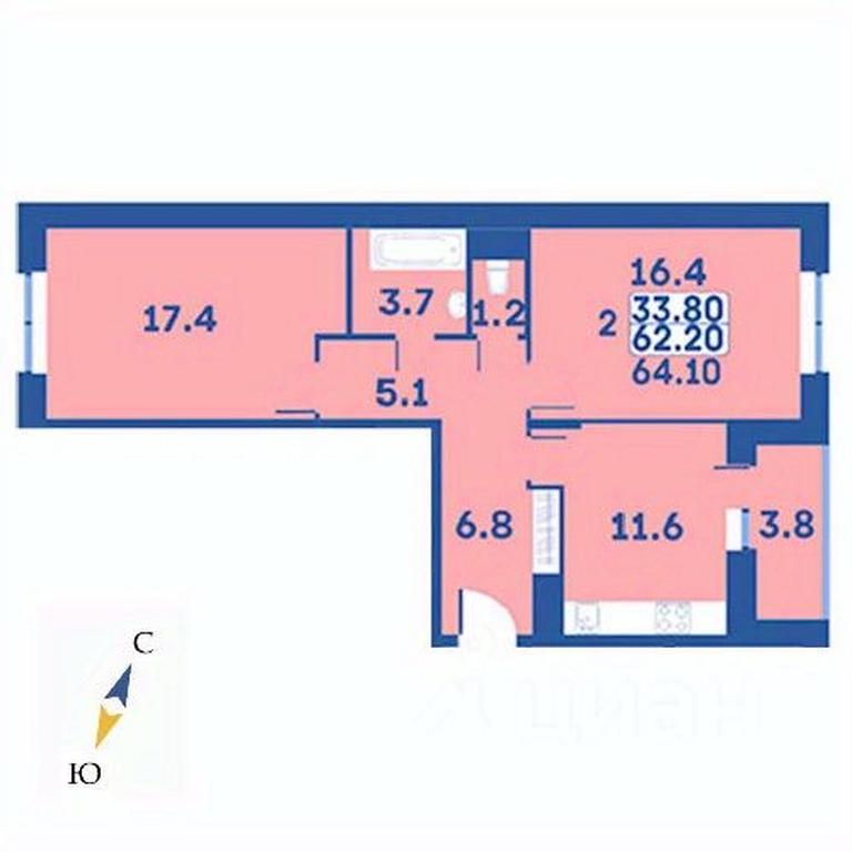 1-BD Apartment Sale, 64.1平方米 at Edelveys, Lugovaya ulitsa, derevnya Rogozinino, Pervomayskoye Settlement, Moscow, Russia #1 1-BD Apartment Sale, 64.1平方米 at Edelveys, Lugovaya ulitsa, derevnya Rogozinino, Pervomayskoye Settlement, Moscow, Russia #1