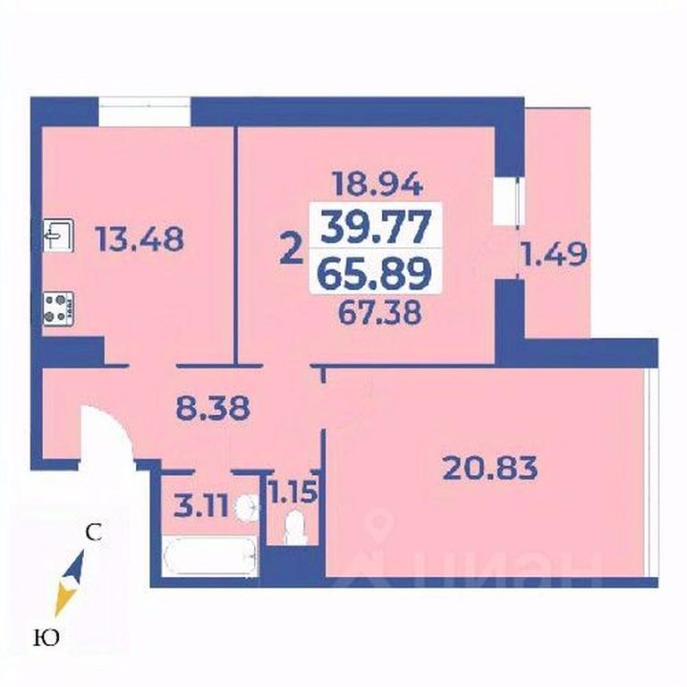 1-BD Apartment Sale, 67.38平方米 at Edelveys, Lugovaya ulitsa, derevnya Rogozinino, Pervomayskoye Settlement, Moscow, Russia #1 1-BD Apartment Sale, 67.38平方米 at Edelveys, Lugovaya ulitsa, derevnya Rogozinino, Pervomayskoye Settlement, Moscow, Russia #1