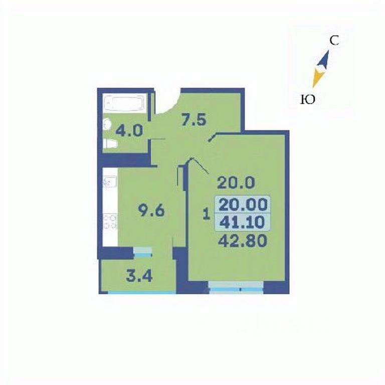 Apartment Sale, 42.8平方米 at Edelveys, Lugovaya ulitsa, derevnya Rogozinino, Pervomayskoye Settlement, Moscow, Russia #1 Apartment Sale, 42.8平方米 at Edelveys, Lugovaya ulitsa, derevnya Rogozinino, Pervomayskoye Settlement, Moscow, Russia #1