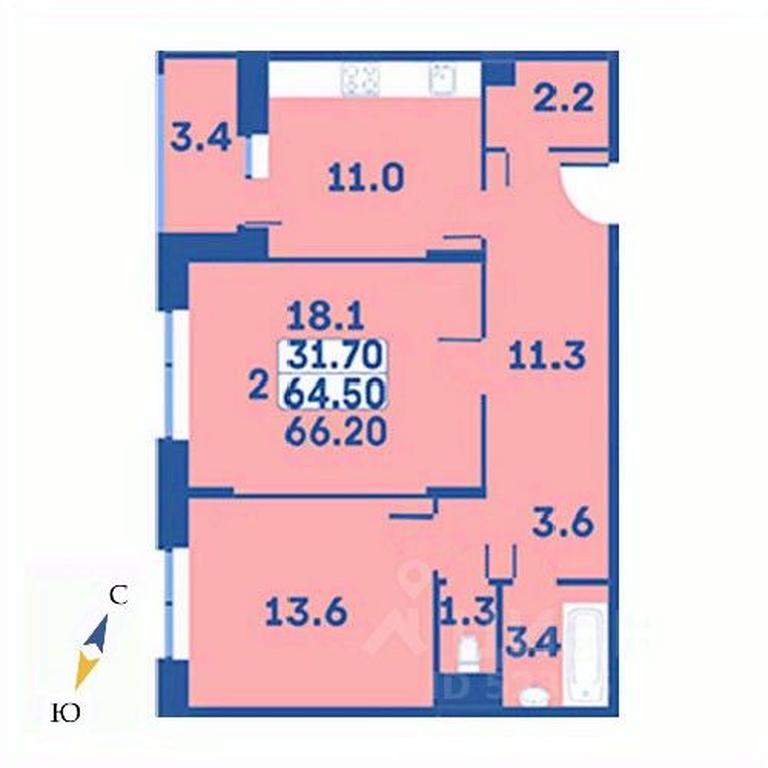 1-BD Apartment Sale, 66.2平方米 at Edelveys, Lugovaya ulitsa, derevnya Rogozinino, Pervomayskoye Settlement, Moscow, Russia #1 1-BD Apartment Sale, 66.2平方米 at Edelveys, Lugovaya ulitsa, derevnya Rogozinino, Pervomayskoye Settlement, Moscow, Russia #1
