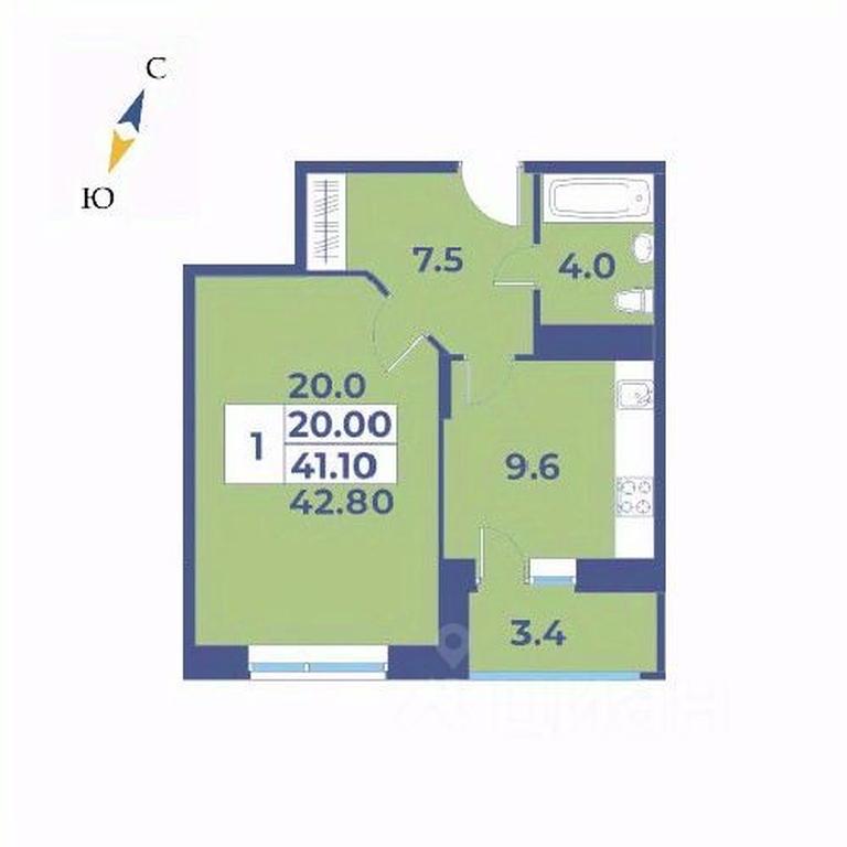 Apartment Sale, 42.8 sq. m. at Edelveys, Lugovaya ulitsa, derevnya Rogozinino, Pervomayskoye Settlement, Moscow, Russia #1 Apartment Sale, 42.8 sq. m. at Edelveys, Lugovaya ulitsa, derevnya Rogozinino, Pervomayskoye Settlement, Moscow, Russia #1