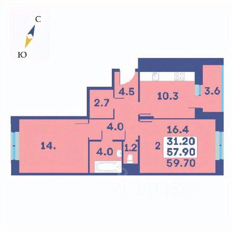 1-BD Apartment Sale, 59.7平方米 at Edelveys, Lugovaya ulitsa, derevnya Rogozinino, Pervomayskoye Settlement, Moscow, Russia #1 1-BD Apartment Sale, 59.7平方米 at Edelveys, Lugovaya ulitsa, derevnya Rogozinino, Pervomayskoye Settlement, Moscow, Russia #1
