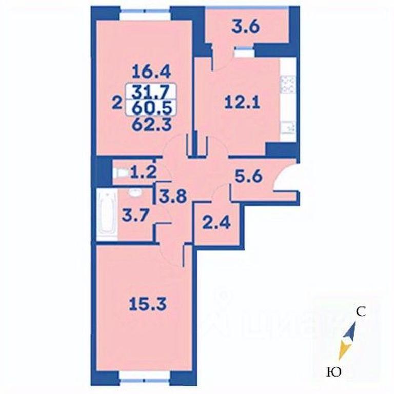 1-BD Apartment Sale, 62.3 sq. m. at Edelveys, Lugovaya ulitsa, derevnya Rogozinino, Pervomayskoye Settlement, Moscow, Russia #1 1-BD Apartment Sale, 62.3 sq. m. at Edelveys, Lugovaya ulitsa, derevnya Rogozinino, Pervomayskoye Settlement, Moscow, Russia #1