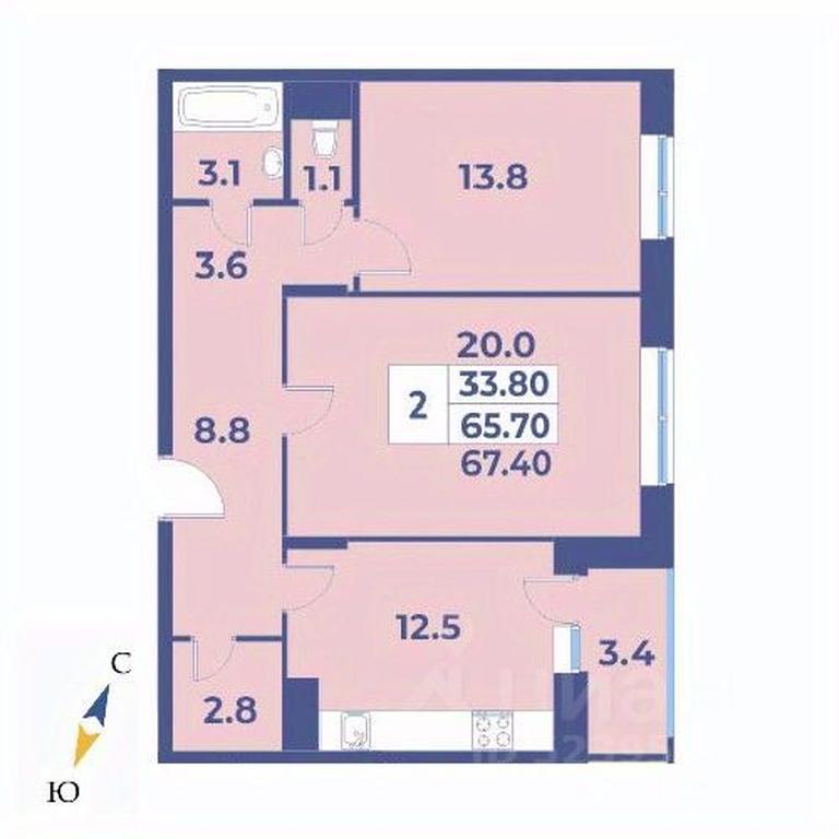 1-BD Apartment Sale, 67.4 sq. m. at Edelveys, Lugovaya ulitsa, derevnya Rogozinino, Pervomayskoye Settlement, Moscow, Russia #1 1-BD Apartment Sale, 67.4 sq. m. at Edelveys, Lugovaya ulitsa, derevnya Rogozinino, Pervomayskoye Settlement, Moscow, Russia #1