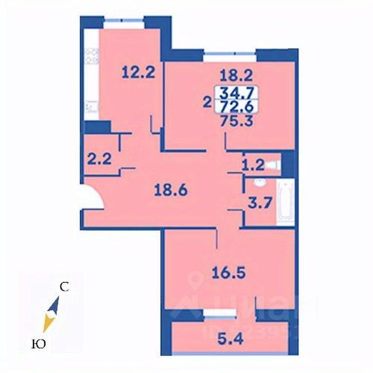 1-BD Apartment Sale, 75.3 sq. m. at Edelveys, Lugovaya ulitsa, derevnya Rogozinino, Pervomayskoye Settlement, Moscow, Russia #1 1-BD Apartment Sale, 75.3 sq. m. at Edelveys, Lugovaya ulitsa, derevnya Rogozinino, Pervomayskoye Settlement, Moscow, Russia #1