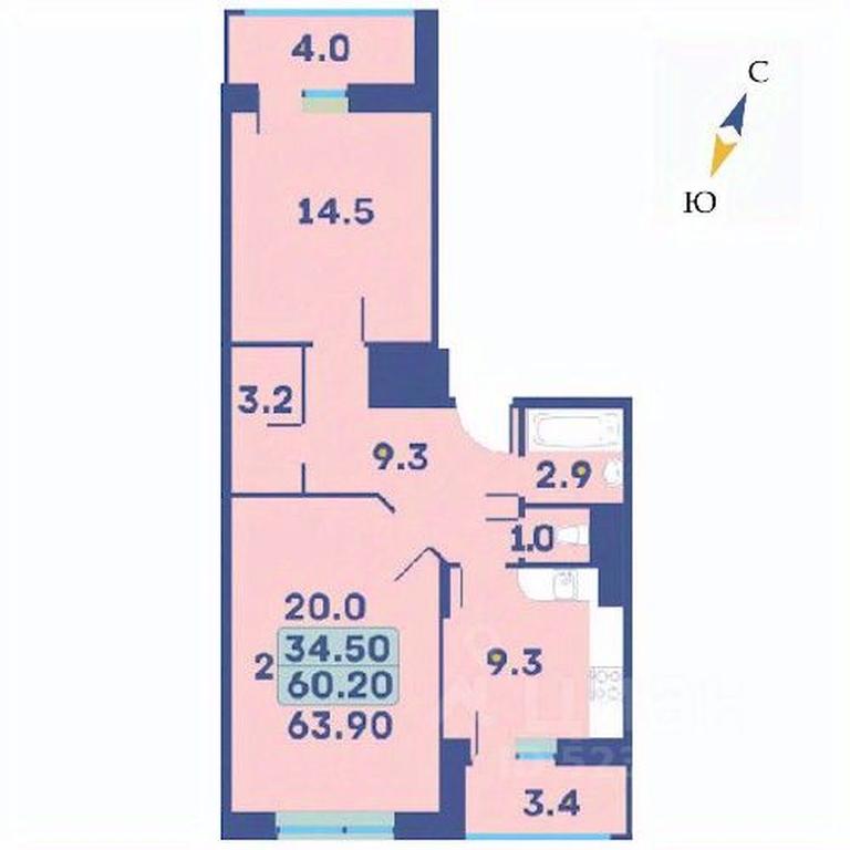 1-BD Apartment Sale, 63.9 sq. m. at Edelveys, Lugovaya ulitsa, derevnya Rogozinino, Pervomayskoye Settlement, Moscow, Russia #1 1-BD Apartment Sale, 63.9 sq. m. at Edelveys, Lugovaya ulitsa, derevnya Rogozinino, Pervomayskoye Settlement, Moscow, Russia #1