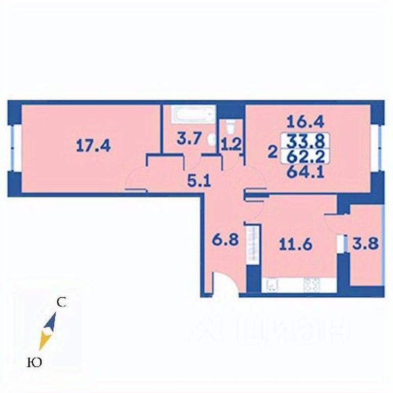 1-BD Apartment Sale, 64.1 sq. m. at Edelveys, Lugovaya ulitsa, derevnya Rogozinino, Pervomayskoye Settlement, Moscow, Russia #1 1-BD Apartment Sale, 64.1 sq. m. at Edelveys, Lugovaya ulitsa, derevnya Rogozinino, Pervomayskoye Settlement, Moscow, Russia #1