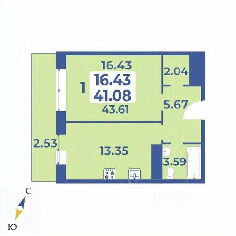 Apartment Sale, 43.61 sq. m. at Edelveys, Lugovaya ulitsa, derevnya Rogozinino, Pervomayskoye Settlement, Moscow, Russia #1 Apartment Sale, 43.61 sq. m. at Edelveys, Lugovaya ulitsa, derevnya Rogozinino, Pervomayskoye Settlement, Moscow, Russia #1