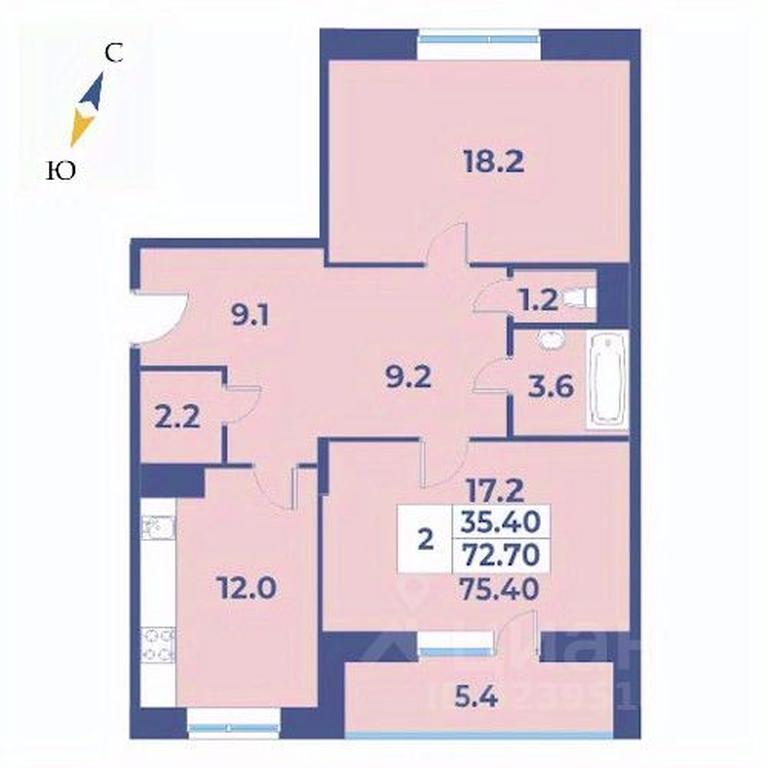 1-BD Apartment Sale, 75.4 sq. m. at Edelveys, Lugovaya ulitsa, derevnya Rogozinino, Pervomayskoye Settlement, Moscow, Russia #1 1-BD Apartment Sale, 75.4 sq. m. at Edelveys, Lugovaya ulitsa, derevnya Rogozinino, Pervomayskoye Settlement, Moscow, Russia #1