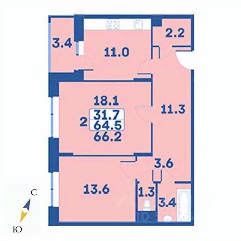 1-BD Apartment Sale, 66.2 sq. m. at Edelveys, Lugovaya ulitsa, derevnya Rogozinino, Pervomayskoye Settlement, Moscow, Russia #1 1-BD Apartment Sale, 66.2 sq. m. at Edelveys, Lugovaya ulitsa, derevnya Rogozinino, Pervomayskoye Settlement, Moscow, Russia #1