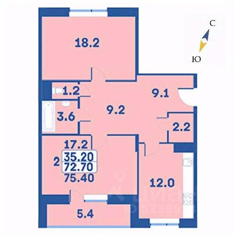 1-BD Apartment Sale, 75.4 sq. m. at Edelveys, Lugovaya ulitsa, derevnya Rogozinino, Pervomayskoye Settlement, Moscow, Russia #1 1-BD Apartment Sale, 75.4 sq. m. at Edelveys, Lugovaya ulitsa, derevnya Rogozinino, Pervomayskoye Settlement, Moscow, Russia #1