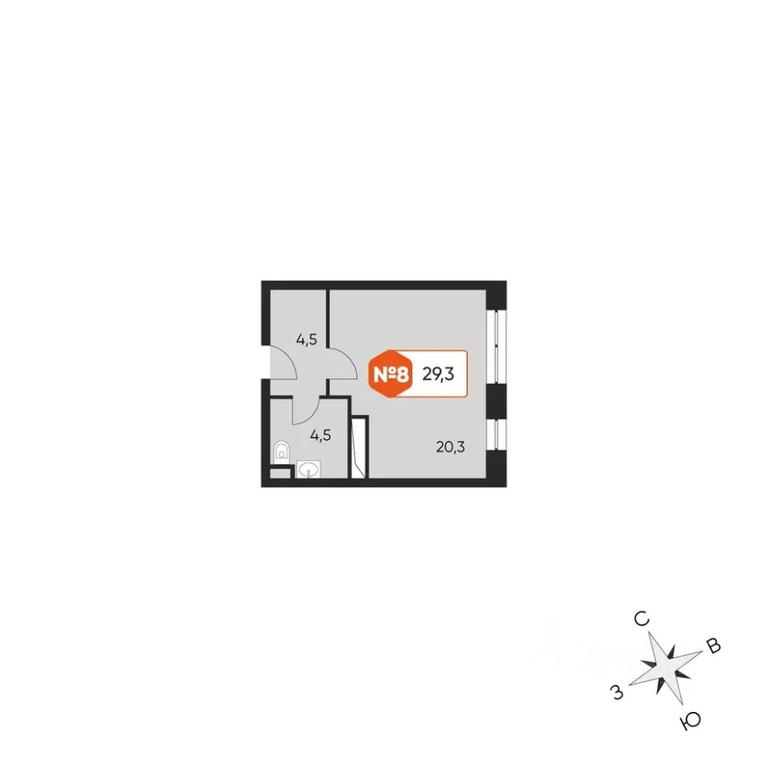 Apartment Sale, 29.3 sq. m. at Ideal, Proyektnaya ulitsa, Gagarina Microdistrict, Balashikha, Moscow Region, Russia #1 Apartment Sale, 29.3 sq. m. at Ideal, Proyektnaya ulitsa, Gagarina Microdistrict, Balashikha, Moscow Region, Russia #1