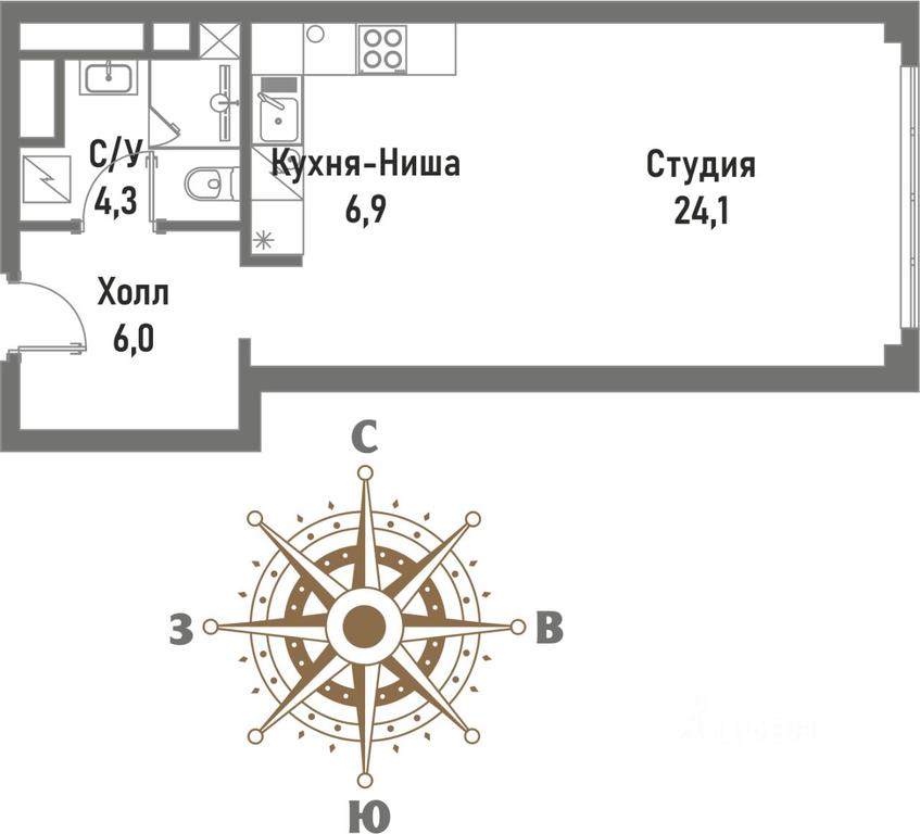 Apartment Sale, 41.7 sq. m. at Renessans, Rubtsovsko-Dvortsovaya Street, Moscow, Russia #1 Apartment Sale, 41.7 sq. m. at Renessans, Rubtsovsko-Dvortsovaya Street, Moscow, Russia #1