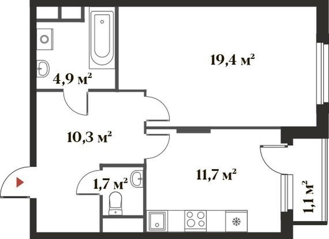 Apartment Sale, 48平方米 at 8 klenov, Novaya Moskovskaya ulitsa, Opalikha Microdistrict, Krasnogorsk, Moscow Region, Russia #1 Apartment Sale, 48平方米 at 8 klenov, Novaya Moskovskaya ulitsa, Opalikha Microdistrict, Krasnogorsk, Moscow Region, Russia #1