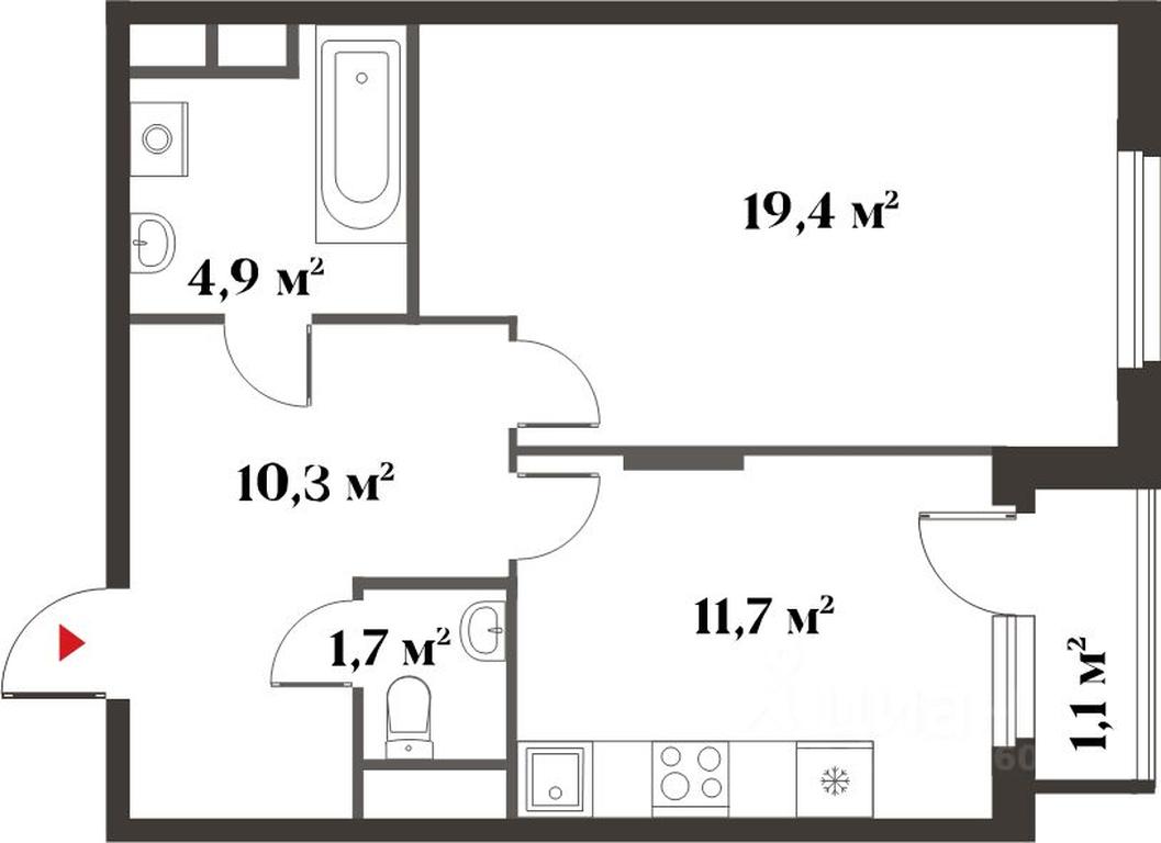 Apartment Sale, 48平方米 at 8 klenov, Novaya Moskovskaya ulitsa, Opalikha Microdistrict, Krasnogorsk, Moscow Region, Russia #2 Apartment Sale, 48平方米 at 8 klenov, Novaya Moskovskaya ulitsa, Opalikha Microdistrict, Krasnogorsk, Moscow Region, Russia #2