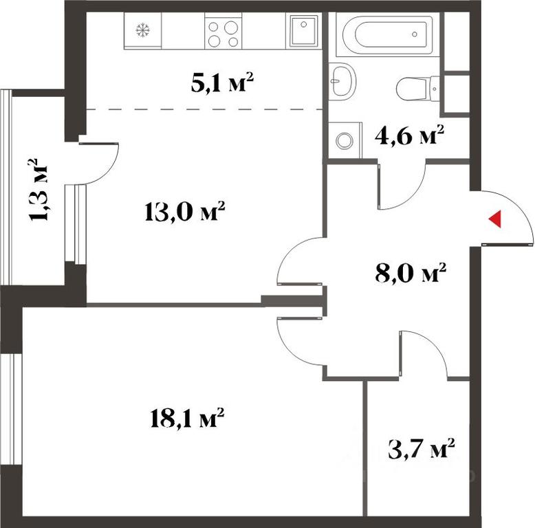 1-BD Apartment Sale, 52.5 sq. m. at 8 klenov, Novaya Moskovskaya ulitsa, Opalikha Microdistrict, Krasnogorsk, Moscow Region, Russia #2 1-BD Apartment Sale, 52.5 sq. m. at 8 klenov, Novaya Moskovskaya ulitsa, Opalikha Microdistrict, Krasnogorsk, Moscow Region, Russia #2
