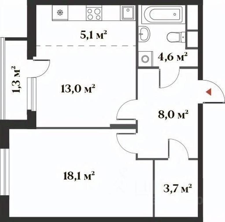 1-BD Apartment Sale, 52.5 sq. m. at 8 klenov, Novaya Moskovskaya ulitsa, Opalikha Microdistrict, Krasnogorsk, Moscow Region, Russia #1 1-BD Apartment Sale, 52.5 sq. m. at 8 klenov, Novaya Moskovskaya ulitsa, Opalikha Microdistrict, Krasnogorsk, Moscow Region, Russia #1