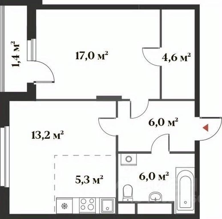 1-BD Apartment Sale, 52.2 sq. m. at 8 klenov, Novaya Moskovskaya ulitsa, Opalikha Microdistrict, Krasnogorsk, Moscow Region, Russia #1 1-BD Apartment Sale, 52.2 sq. m. at 8 klenov, Novaya Moskovskaya ulitsa, Opalikha Microdistrict, Krasnogorsk, Moscow Region, Russia #1