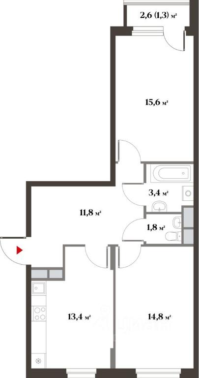 1-BD Apartment Sale, 61.5 sq. m. at 8 klenov, Novaya Moskovskaya ulitsa, Opalikha Microdistrict, Krasnogorsk, Moscow Region, Russia #1 1-BD Apartment Sale, 61.5 sq. m. at 8 klenov, Novaya Moskovskaya ulitsa, Opalikha Microdistrict, Krasnogorsk, Moscow Region, Russia #1
