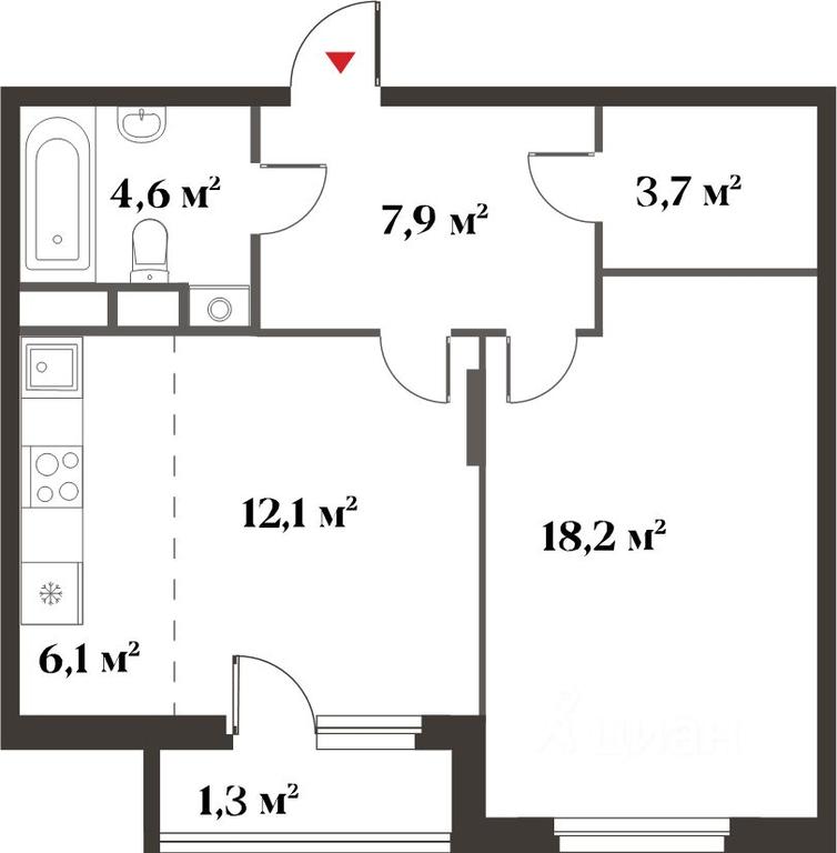 1-BD Apartment Sale, 52.6 sq. m. at 8 klenov, Novaya Moskovskaya ulitsa, Opalikha Microdistrict, Krasnogorsk, Moscow Region, Russia #2 1-BD Apartment Sale, 52.6 sq. m. at 8 klenov, Novaya Moskovskaya ulitsa, Opalikha Microdistrict, Krasnogorsk, Moscow Region, Russia #2