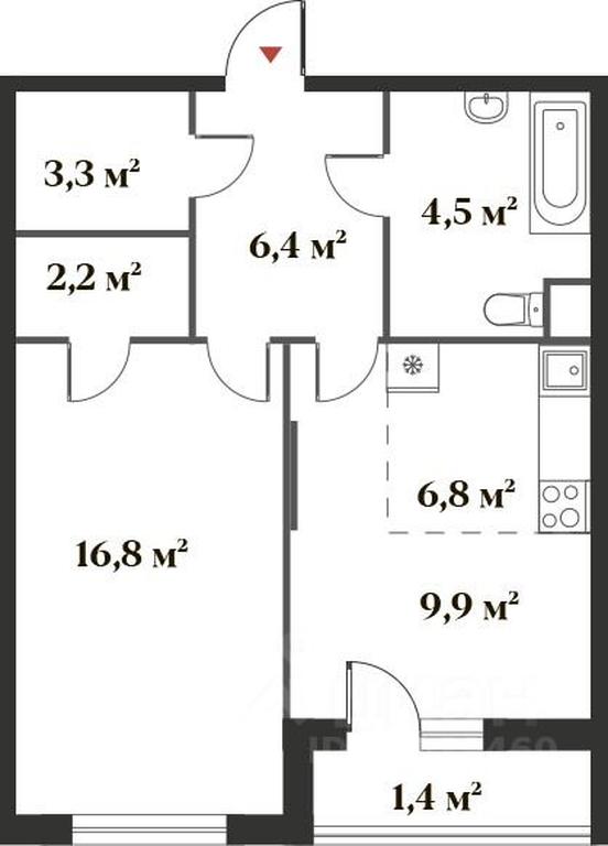 1-BD Apartment Sale, 50.1 sq. m. at 8 klenov, Novaya Moskovskaya ulitsa, Opalikha Microdistrict, Krasnogorsk, Moscow Region, Russia #1 1-BD Apartment Sale, 50.1 sq. m. at 8 klenov, Novaya Moskovskaya ulitsa, Opalikha Microdistrict, Krasnogorsk, Moscow Region, Russia #1