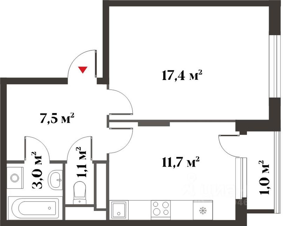 Apartment Sale, 40.7 sq. m. at 8 klenov, Novaya Moskovskaya ulitsa, Opalikha Microdistrict, Krasnogorsk, Moscow Region, Russia #1 Apartment Sale, 40.7 sq. m. at 8 klenov, Novaya Moskovskaya ulitsa, Opalikha Microdistrict, Krasnogorsk, Moscow Region, Russia #1