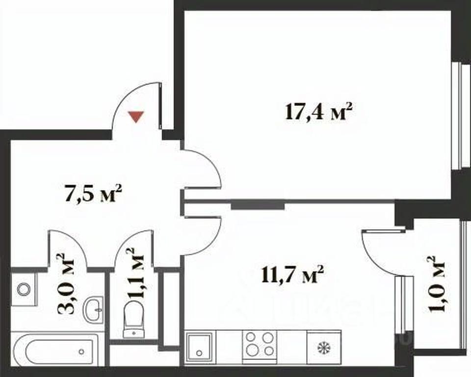 Apartment Sale, 40.7 sq. m. at 8 klenov, Novaya Moskovskaya ulitsa, Opalikha Microdistrict, Krasnogorsk, Moscow Region, Russia #1 Apartment Sale, 40.7 sq. m. at 8 klenov, Novaya Moskovskaya ulitsa, Opalikha Microdistrict, Krasnogorsk, Moscow Region, Russia #1