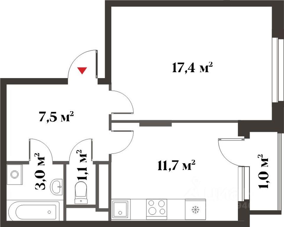 Apartment Sale, 40.7 sq. m. at 8 klenov, Novaya Moskovskaya ulitsa, Opalikha Microdistrict, Krasnogorsk, Moscow Region, Russia #2 Apartment Sale, 40.7 sq. m. at 8 klenov, Novaya Moskovskaya ulitsa, Opalikha Microdistrict, Krasnogorsk, Moscow Region, Russia #2