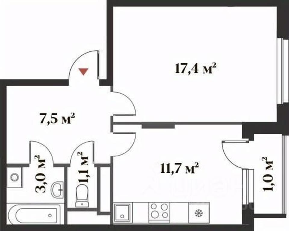 Apartment Sale, 40.7 sq. m. at 8 klenov, Novaya Moskovskaya ulitsa, Opalikha Microdistrict, Krasnogorsk, Moscow Region, Russia #1 Apartment Sale, 40.7 sq. m. at 8 klenov, Novaya Moskovskaya ulitsa, Opalikha Microdistrict, Krasnogorsk, Moscow Region, Russia #1
