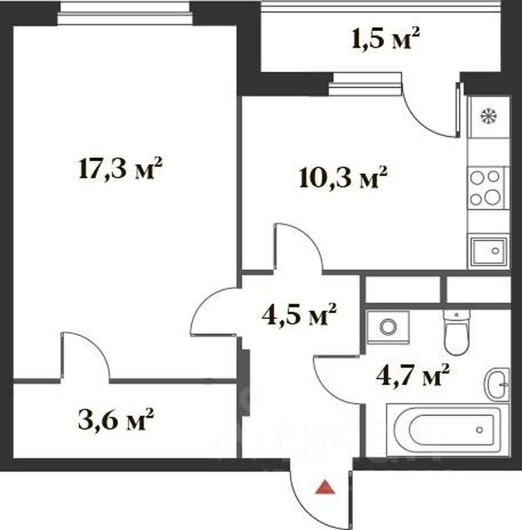 Apartment Sale, 40.4 sq. m. at 8 klenov, Novaya Moskovskaya ulitsa, Opalikha Microdistrict, Krasnogorsk, Moscow Region, Russia #1 Apartment Sale, 40.4 sq. m. at 8 klenov, Novaya Moskovskaya ulitsa, Opalikha Microdistrict, Krasnogorsk, Moscow Region, Russia #1