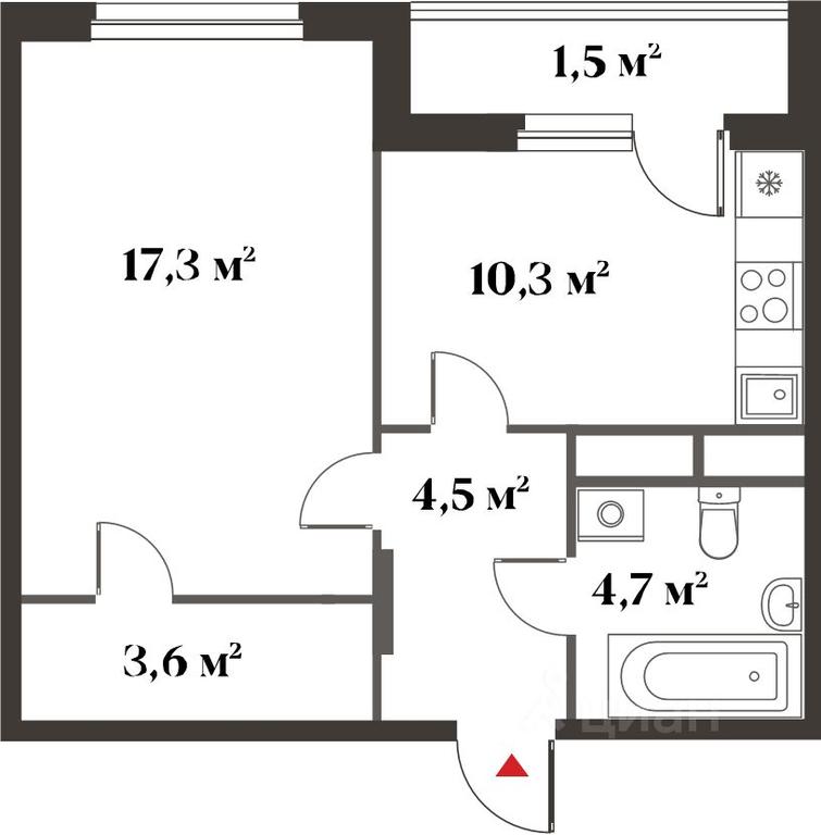 Apartment Sale, 40.4 sq. m. at 8 klenov, Novaya Moskovskaya ulitsa, Opalikha Microdistrict, Krasnogorsk, Moscow Region, Russia #2 Apartment Sale, 40.4 sq. m. at 8 klenov, Novaya Moskovskaya ulitsa, Opalikha Microdistrict, Krasnogorsk, Moscow Region, Russia #2