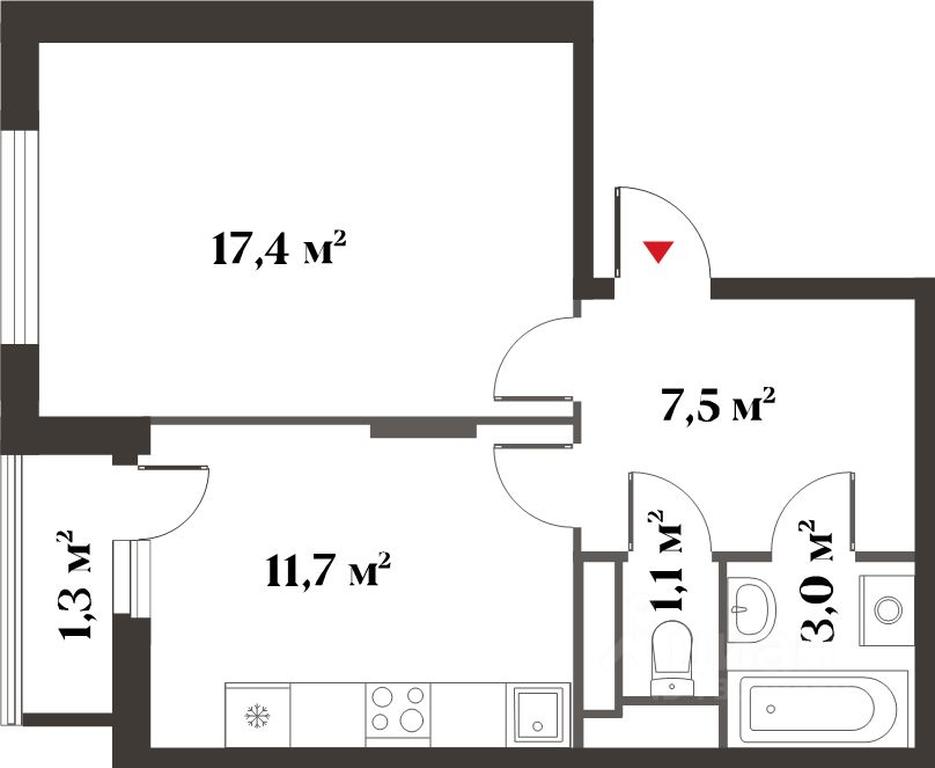 Apartment Sale, 40.5 sq. m. at 8 klenov, Novaya Moskovskaya ulitsa, Opalikha Microdistrict, Krasnogorsk, Moscow Region, Russia #1 Apartment Sale, 40.5 sq. m. at 8 klenov, Novaya Moskovskaya ulitsa, Opalikha Microdistrict, Krasnogorsk, Moscow Region, Russia #1