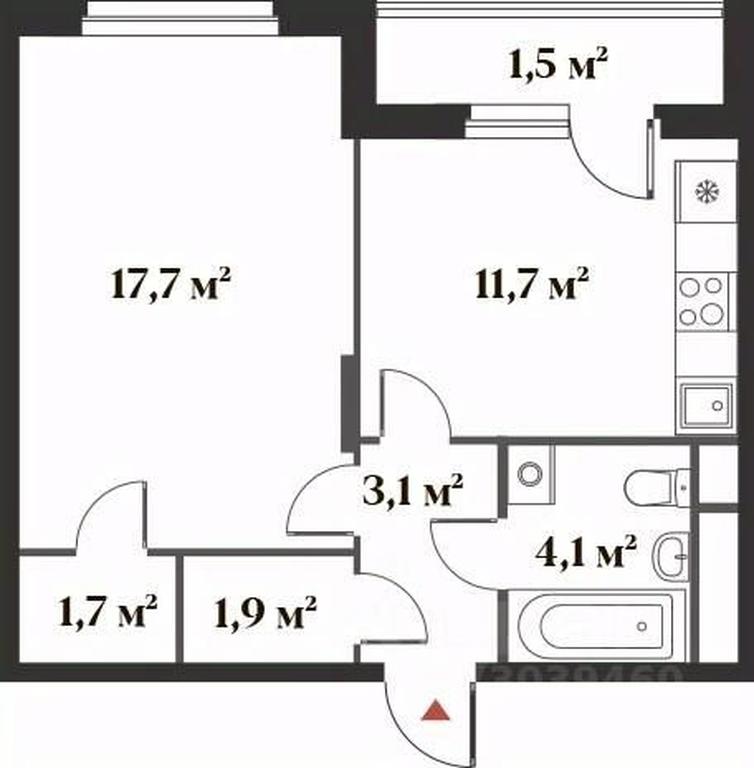Apartment Sale, 40.3平方米 at 8 klenov, Novaya Moskovskaya ulitsa, Opalikha Microdistrict, Krasnogorsk, Moscow Region, Russia #1 Apartment Sale, 40.3平方米 at 8 klenov, Novaya Moskovskaya ulitsa, Opalikha Microdistrict, Krasnogorsk, Moscow Region, Russia #1