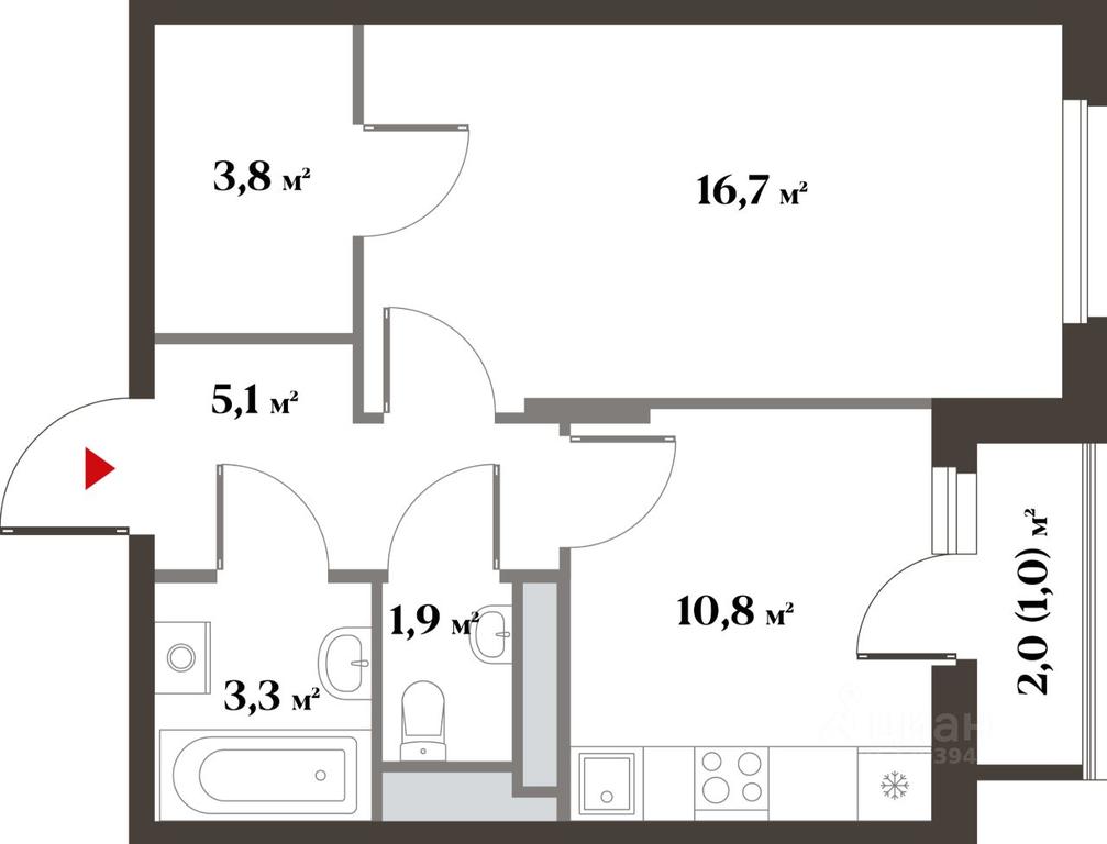 Apartment Sale, 40.2 sq. m. at 8 klenov, Novaya Moskovskaya ulitsa, Opalikha Microdistrict, Krasnogorsk, Moscow Region, Russia #1 Apartment Sale, 40.2 sq. m. at 8 klenov, Novaya Moskovskaya ulitsa, Opalikha Microdistrict, Krasnogorsk, Moscow Region, Russia #1