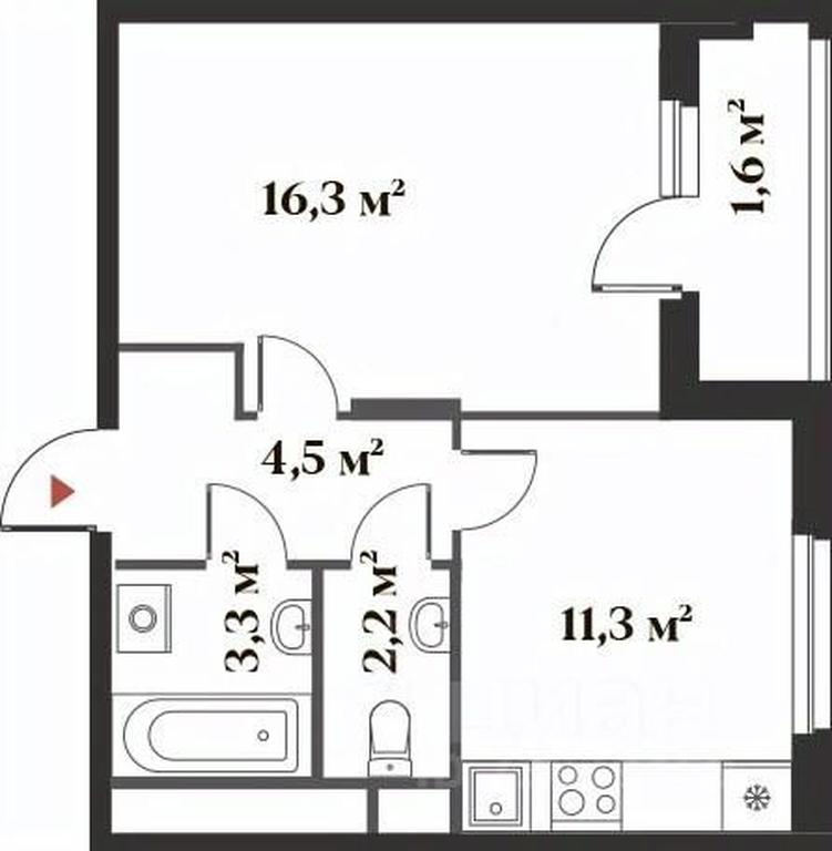 Apartment Sale, 38平方米 at 8 klenov, Novaya Moskovskaya ulitsa, Opalikha Microdistrict, Krasnogorsk, Moscow Region, Russia #1 Apartment Sale, 38平方米 at 8 klenov, Novaya Moskovskaya ulitsa, Opalikha Microdistrict, Krasnogorsk, Moscow Region, Russia #1