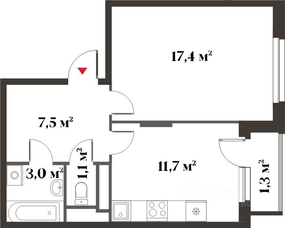 Apartment Sale, 40.7 sq. m. at 8 klenov, Novaya Moskovskaya ulitsa, Opalikha Microdistrict, Krasnogorsk, Moscow Region, Russia #2 Apartment Sale, 40.7 sq. m. at 8 klenov, Novaya Moskovskaya ulitsa, Opalikha Microdistrict, Krasnogorsk, Moscow Region, Russia #2