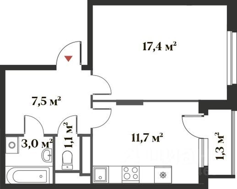 Apartment Sale, 40.7 sq. m. at 8 klenov, Novaya Moskovskaya ulitsa, Opalikha Microdistrict, Krasnogorsk, Moscow Region, Russia #1 Apartment Sale, 40.7 sq. m. at 8 klenov, Novaya Moskovskaya ulitsa, Opalikha Microdistrict, Krasnogorsk, Moscow Region, Russia #1