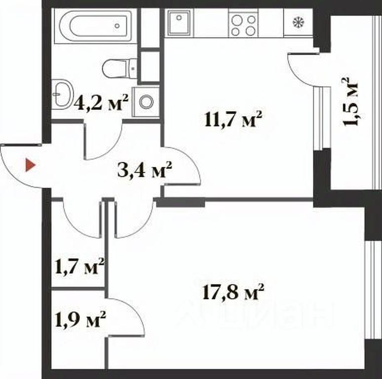Apartment Sale, 40.5平方米 at 8 klenov, Novaya Moskovskaya ulitsa, Opalikha Microdistrict, Krasnogorsk, Moscow Region, Russia #1 Apartment Sale, 40.5平方米 at 8 klenov, Novaya Moskovskaya ulitsa, Opalikha Microdistrict, Krasnogorsk, Moscow Region, Russia #1